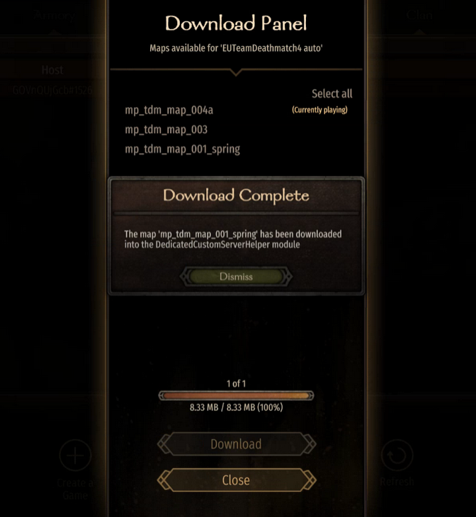 Players can now open the server's download panel to download the map they want. This map will be… Players can now open the server's download panel to download the map they want. This map will be…