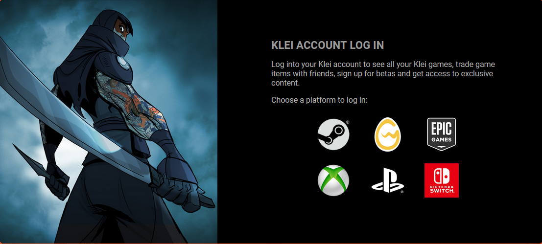 Create a Klei account: Klei account login Create a Klei account: Klei account login