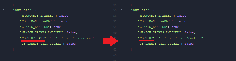 Change CONTENTPATH: to CONTENT Change CONTENTPATH: to CONTENT