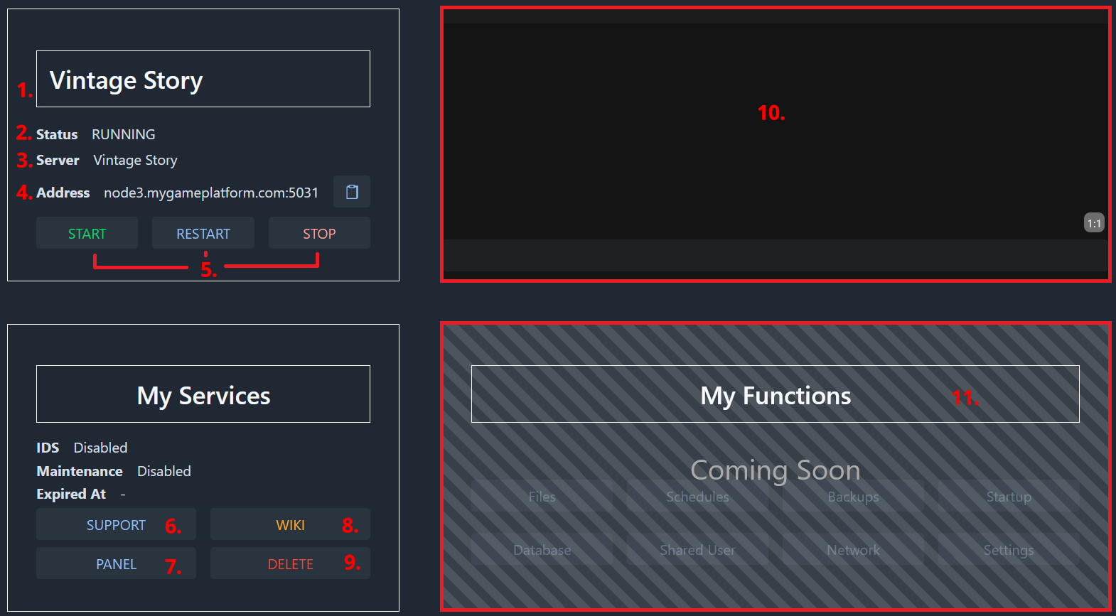 Manage your Gameserver via My-Panel (2)