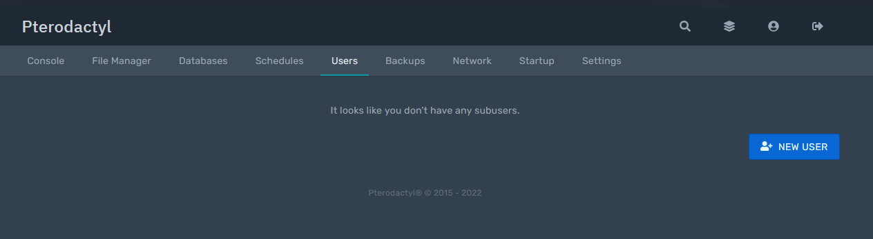 Your friends must also be registered on mygameplatform.com to get access to the server panel