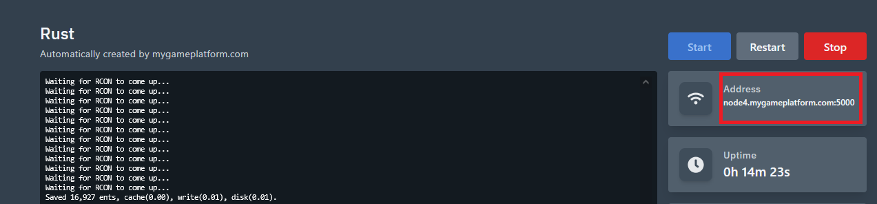 To connect to your server for the first time, open your server control panel and copy the server IP… To connect to your server for the first time, open your server control panel and copy the server IP…