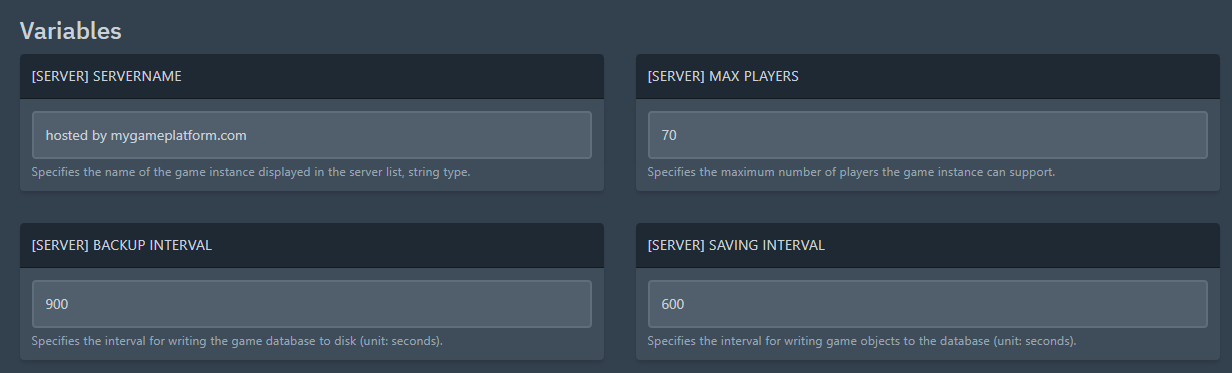The basic settings can be made in the Startup menu The basic settings can be made in the Startup menu